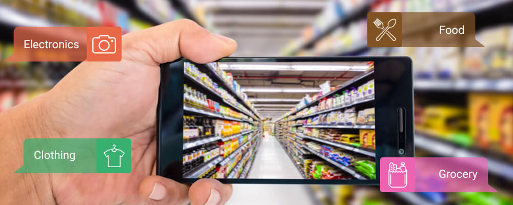augmented reality product navigator ecommerce