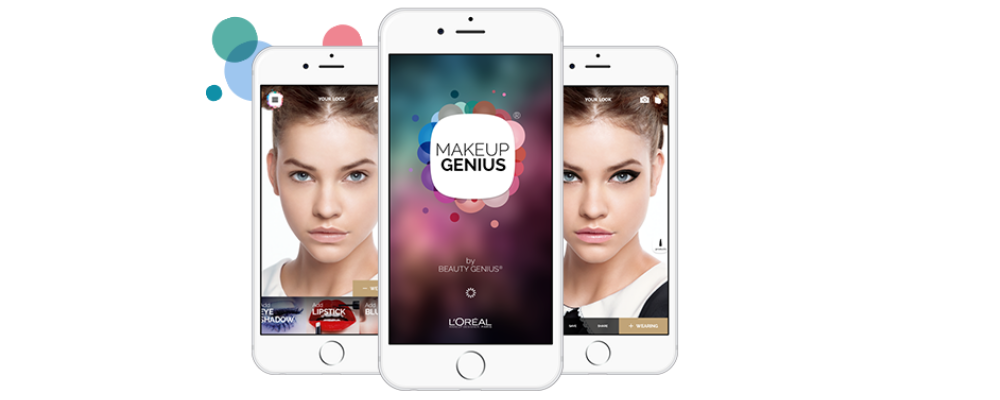 L’Oreal Makeup Genius AR app