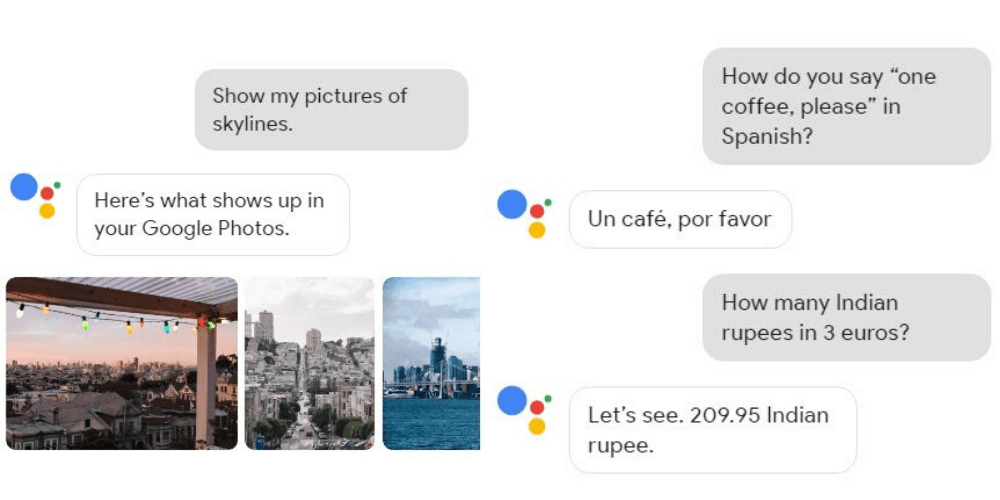 Google Assistant Command Uses