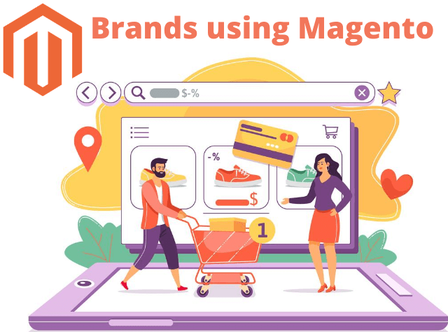 top Brands using Magento