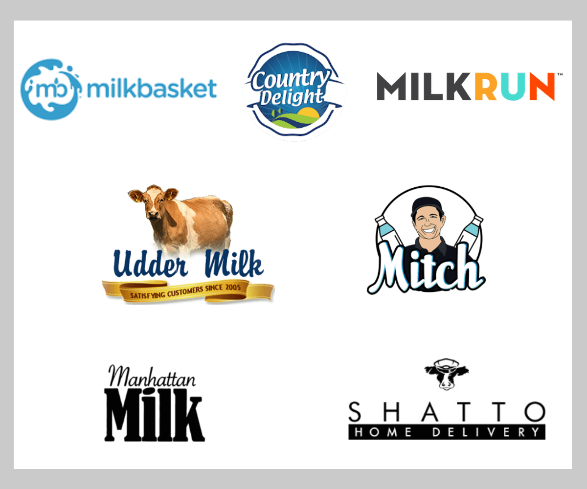 leading milk delivery apps and services
