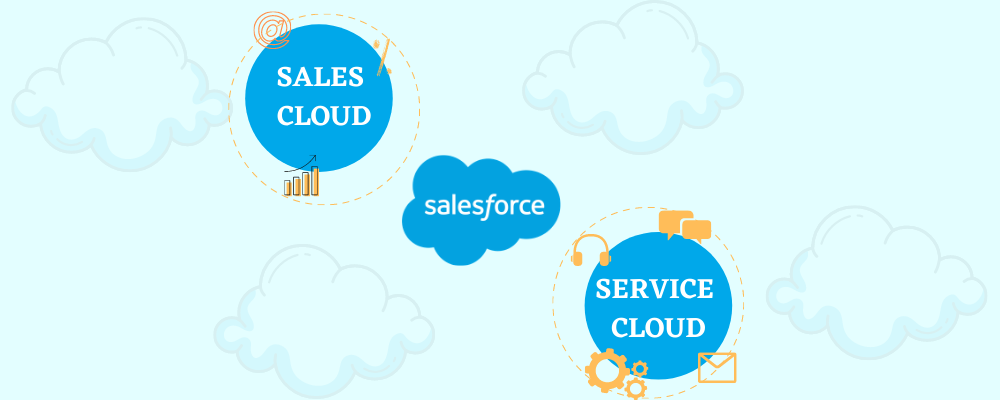 Salesforce Sales Cloud vs Service Cloud - Which Tool to Choose