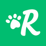 Dog Boarding & Walking app rover logo