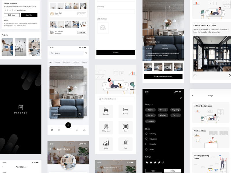 advanced features interior home design app