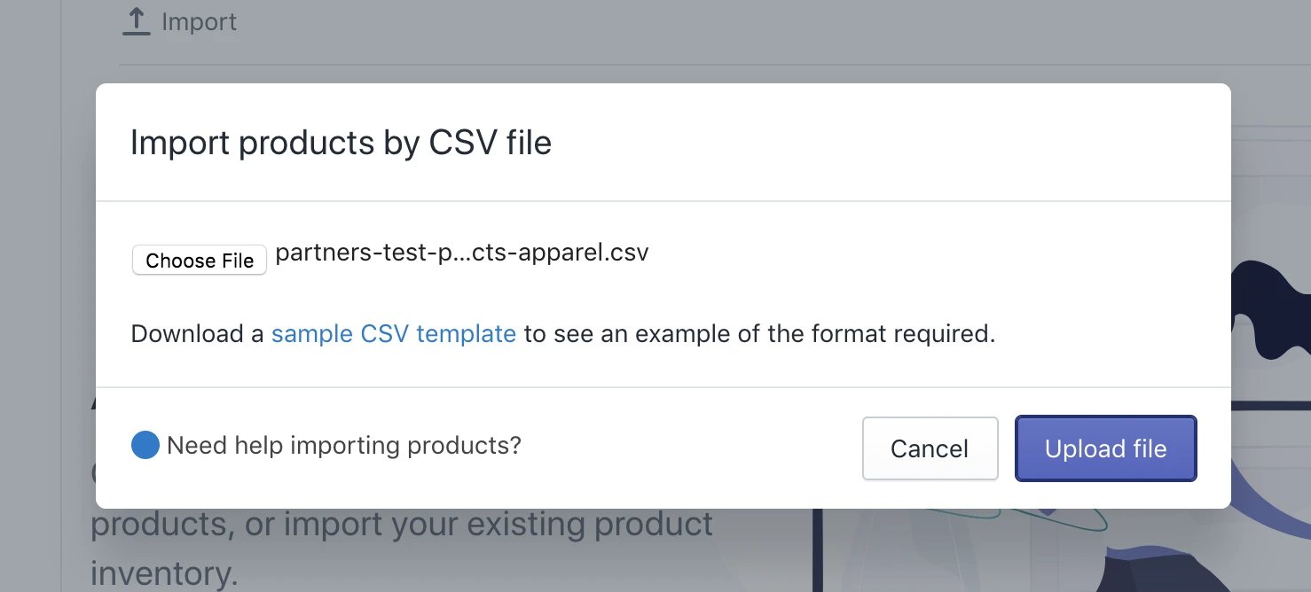 import csv files
