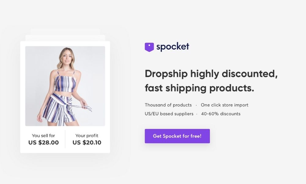 Spocket ‑ US & EU Dropshipping for Shopify stores