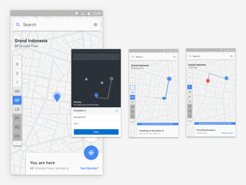 google indoor navigation