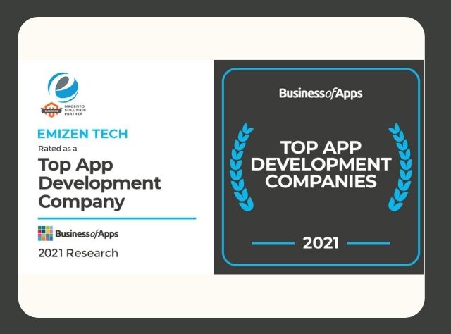 emizentech a top app development company in 2021 by businessofapps