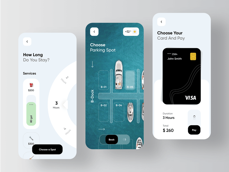 yacht renting app development