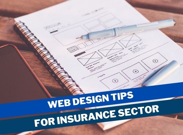 web design tips for insurance sector