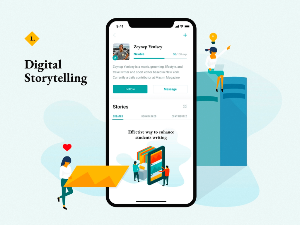 digital storytelling app