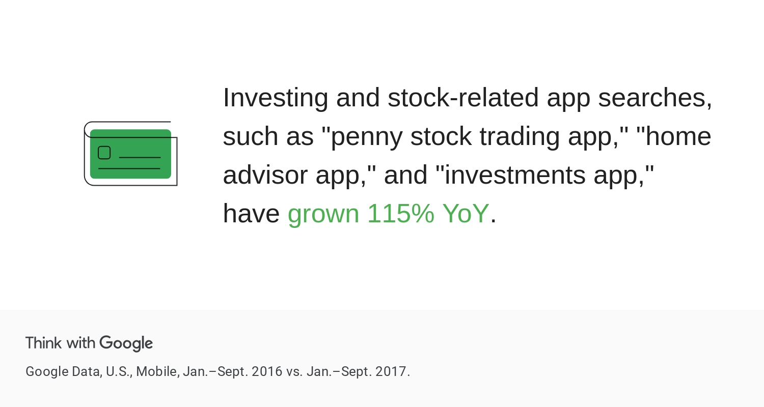 Statistics for investing stock mobile apps