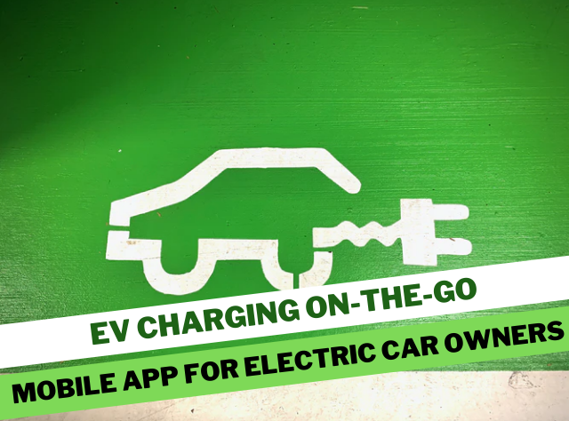 EV Charging On-the-go Mobile App For Electric Car Owners