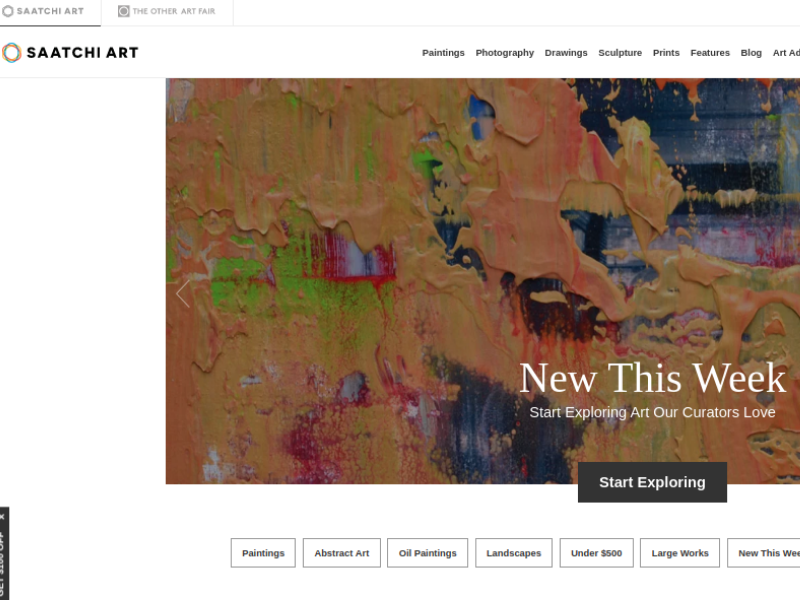 Sell your art online with Saatchi Art