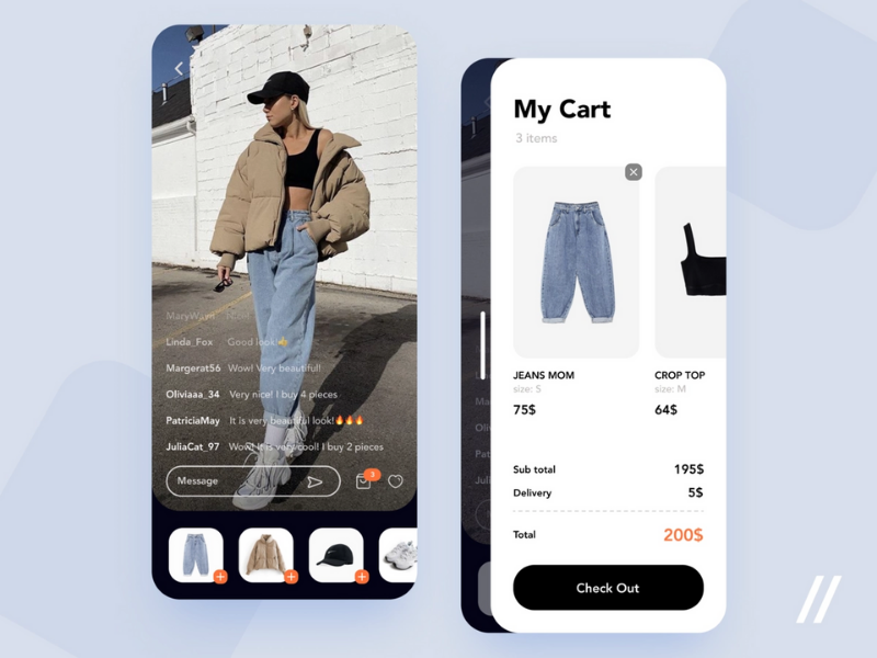 live Shopping Mobile App