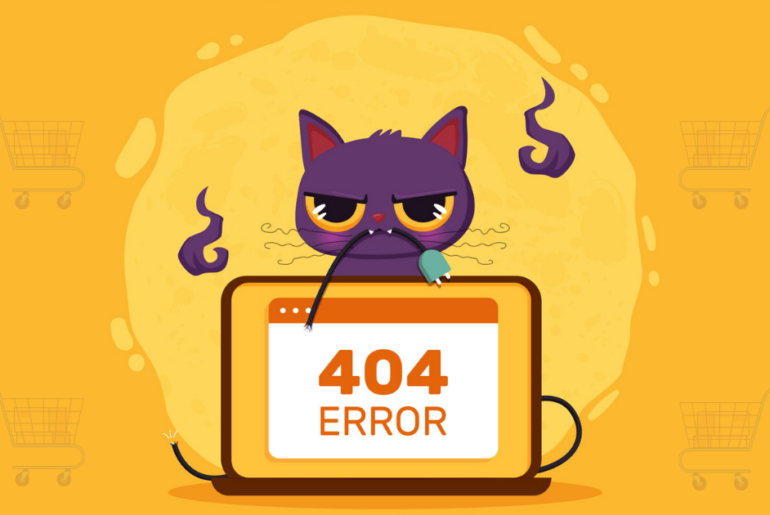 404 page for your E-commerce store