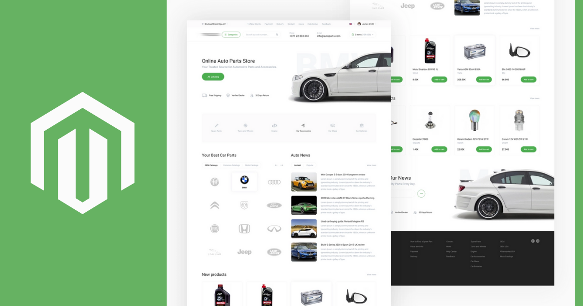 Automotive Industry With Magento eCommerce Store