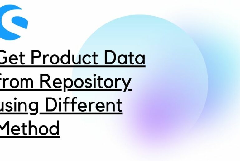 Get Product Data from Repository using Different Method