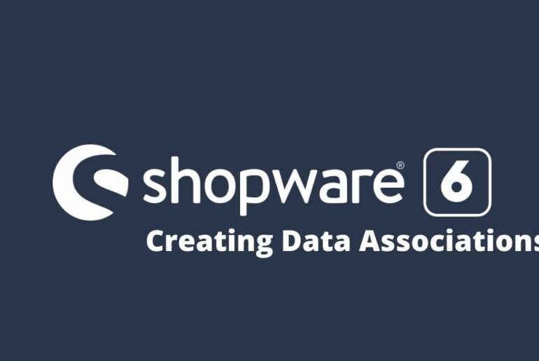 How to create data associations(One to One) in Shopware 6