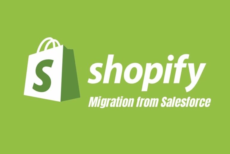 migration from salesforce commerce to shopify plus