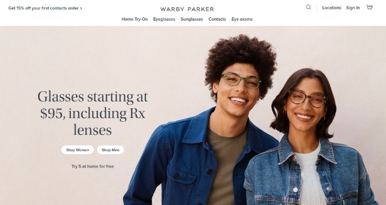 Warby Parker Online Brands