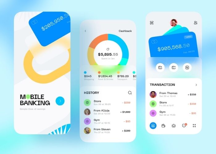 Banking mobile app