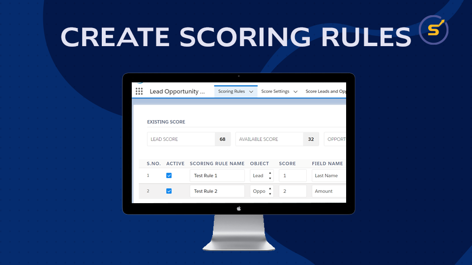 create scoring rules salesforce