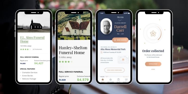 Funeral App For Customers
