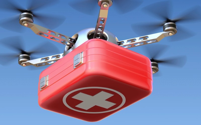 drone-for-Healthcare-and-medical-services-