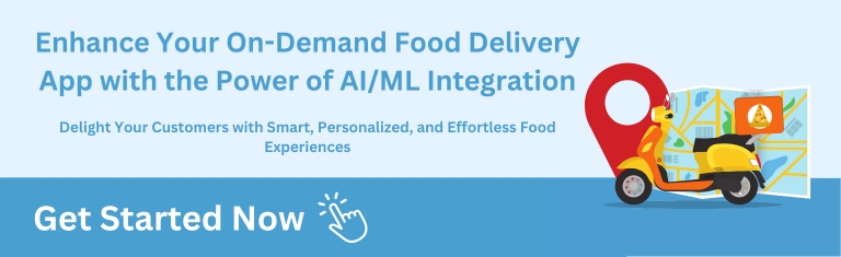On-Demand Food Delivery App with AI/ML Integration
